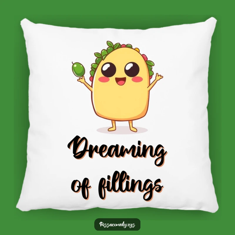 Funny Taco Juggling Pillow: Festive Comfort, Perfect Funny Gift for Lounging