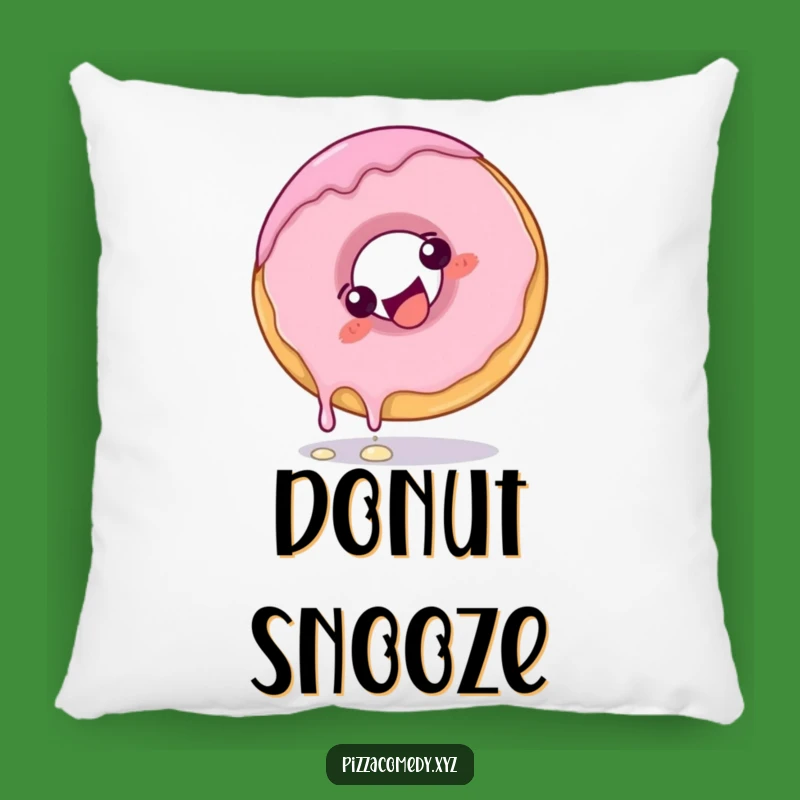 Funny Donut Somersault Pillow: Comfy Cushion for Sweet Dreams and Laughter
