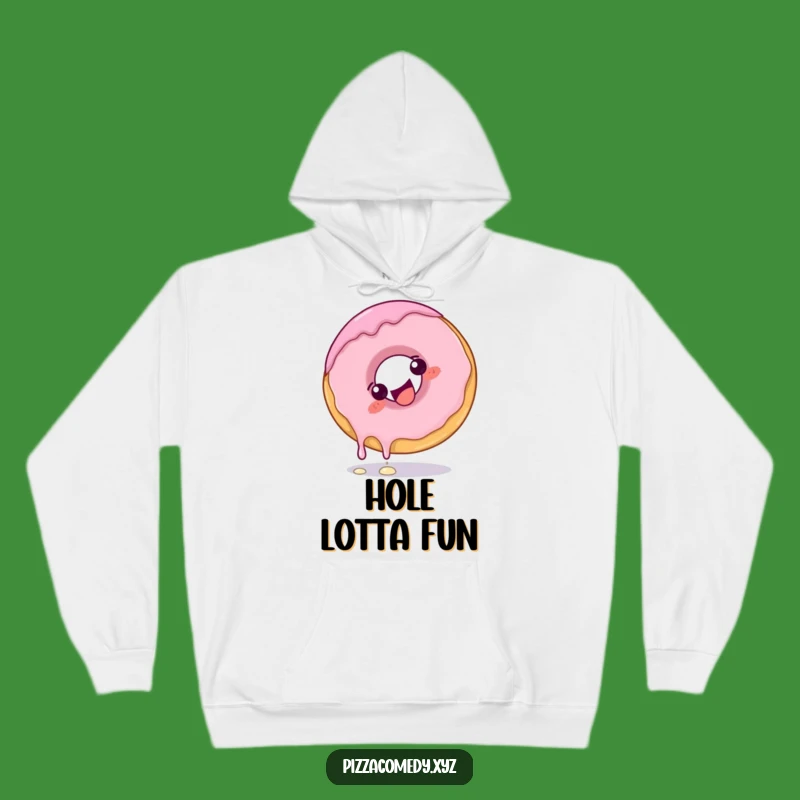 Cozy Funny Donut Somersault Hoodie: Warmth and Whimsy for Your Day