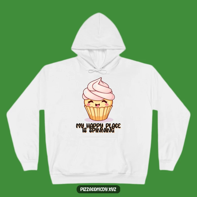 Funny Giggling Cupcake Hoodie: Cozy Comfort, Sweet Style, Ideal Funny Gift!