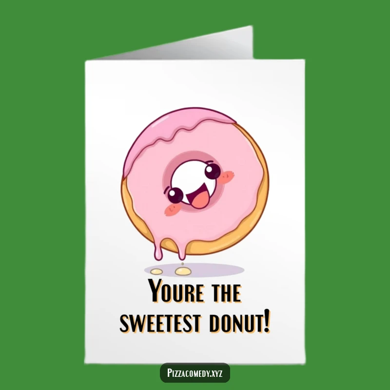 Funny Free Printable Donut Thank You Card - Somersault Fun Downloadable Gift