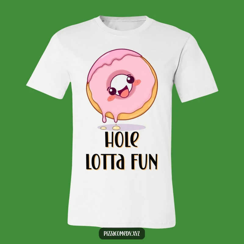 Funny Donut Somersault T-Shirt: Wearable Whimsy for Sweet Souls